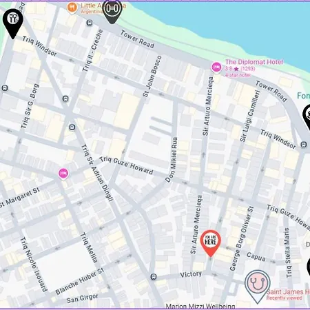 Lejlighed Naomi's - Designer Furnished In The Heart Of Sliema